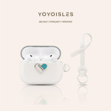 YOYOISLES 心嶼系列 Airpods耳機保護殼 - AirPods Pro 3 | 雲端軟糯觸感 | 微風拂嶼視覺系 | 解壓指尖按摩紋理
