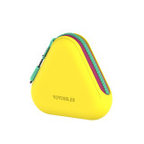 YOYOISLES Mini Case Air3 便攜收納包 - 閃電黃 306 | 數據線充電器旅行收納 | 零錢鑰匙一手收納 | 耐磨防刮