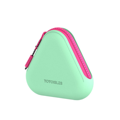 YOYOISLES Mini Case Air3 便攜收納包 - 薄荷綠 302 | 數據線充電器旅行收納 | 零錢鑰匙一手收納 | 耐磨防刮