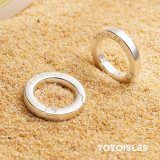 YOYOISLES 鍍銀迷你彈簧扣 - 銀色 | 高強度電鍍 防鏽耐磨 | 輕量化設計 承重穩定 | 彈簧開口 單手操作便利