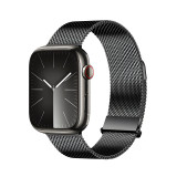 DUX DUCIS Milanese Pro Apple Watch不銹鋼金屬磁吸錶鍊 - 黑色(38-42mm) | SUS444高耐蝕不鏽鋼 | 舒適佩戴