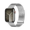 DUX DUCIS Milanese Pro Apple Watch不銹鋼金屬磁吸錶鍊 - 銀色(38-42mm) | SUS444高耐蝕不鏽鋼 | 舒適佩戴