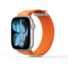 DUX DUCIS YM Apple iWatch 磁吸編織物錶帶 - 橙色(42-49mm) | 回環扣加固 | 可調式編織帶無段貼合