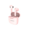 SuperV i68 TWS炫彩系列無線藍牙耳機 - 粉色 | 13mm動態喇叭 | 智能觸控+單雙耳靈活切換 | 香港行貨 | 一年保養