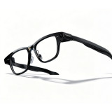 千問 S1 雙顯AI智能眼鏡 - 平光鏡全框版 | 4000nits入眼峰值亮度 | 頭部隨動高德導航 | 蘋果MFi認證+千問AI生態 | 平行進口