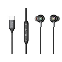 MCDODO HP-5830 Type-C RGB 有線耳機 - 黑色 | 高傳真 DAC 解碼單元 | 10mm 動圈驅動單元