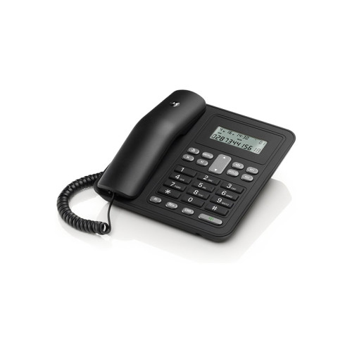 Motorola CT320 室內有線電話 - 黑色 | 免提通話及32組來電顯示 | 24種鈴聲與音樂 | 單鍵/雙鍵快速撥號記憶 | 香港行貨 | 一年保養