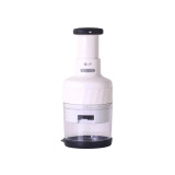KONSTAR KS0315Z 拍拍切蒜器 - 黑白色 | 360°旋轉不銹鋼刀片 | 極速碎蒜不沾手 | FDA/LFGB認證材質 | 香港行貨
