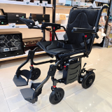 REX-02 摺神小型摺疊電動輪椅  | 全自動電磁剎車二合一手動/電動輪椅 - 香港一年產品保修