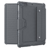 Nillkin 適用iPad 10.2 2020/21/2022 附鍵盤保護皮套(背光版) - 灰色 | 專利鏡頭滑蓋設計 | 110-180°無極調節支架