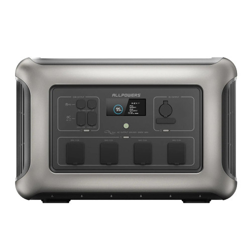 ALLPOWERS AP-R3500-V2 便攜式電源站 | 3500W 純正弦波大功率 | 15ms UPS 不斷電系統 | 14埠輸出 | 香港行貨