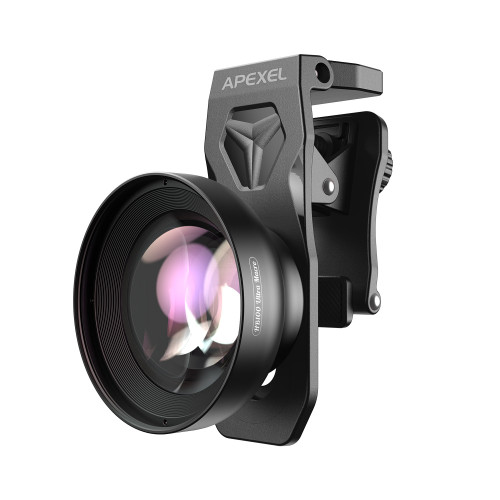 APEXEL HB100 Ultra 手機微距鏡頭 | 50-110mm長焦微距 | F1.05大光圈 | 多重鍍膜