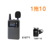 BCITY 616T+708R 導覽無線解說器 - 1拖10套裝 (最多兩位講者) | 一對多 | 超長待機 | 遠距離傳輸