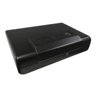 GUARDA 盾牌 PS52DLB 指紋電子便攜式保險箱夾萬 - 黑色 | 多重鎖具系統 | 18號鋼材外殼 | 生物指紋識別
