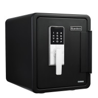 GUARDA 盾牌 4091RE1T-BD 25.8L家商兩用夾萬 - 深灰色 | 防盜防撬4實心鎖栓 | 觸控螢幕電子密碼鎖 | 數字媒體安全保護