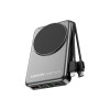 SUPERV Power11 5合1多功能無線移動電源 35W 10000mAh-黑色 | 手機Magsafe 無線充 | 可5台裝置同時充電 | 香港行貨