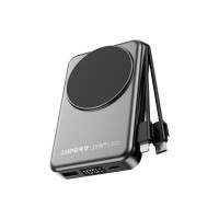 SUPERV Power11 5合1多功能無線移動電源 35W 10000mAh-黑色 | 手機Magsafe 無線充 | 可5台裝置同時充電 | 香港行貨 SUPERV Power11 5合1多功能無線移動電源 35W 10000mAh-黑色 | 手機Magsafe 無線充 | 可5台裝置同時充電 | 香港行貨