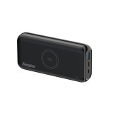 Energizer QE20009PQ 20000mAh 15W 無線行動電源 | 20W USB-C PD 快充 | LCD電池電量顯示 | 香港行貨