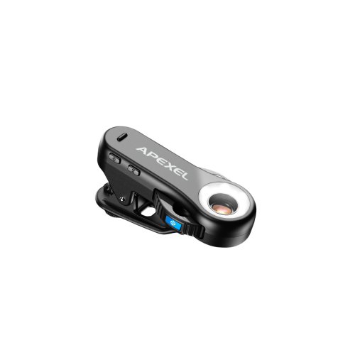APEXEL Triscope APL-MS3L 40-120倍變倍手機微距顯微鏡頭 - 黑色 | UV燈模式 雙色溫可調 | 長續航 檢查鑑定必備