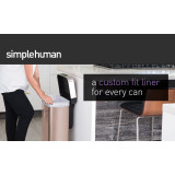 simplehuman - 20個裝30-45L塑膠垃圾袋 Code J (CW0169)