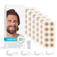 睡眠型磁吸鼻呼吸擴張器 - 白色-30對 | 磁吸式鼻腔呼吸輔助器 | 防打鼾通氣鼻 | 雙側通氣鼻擴張 睡眠型磁吸鼻呼吸擴張器 - 白色-30對 | 磁吸式鼻腔呼吸輔助器 | 防打鼾通氣鼻 | 雙側通氣鼻擴張