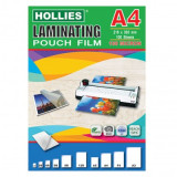 Hollies A4 過膠片 A4 Laminating film 100mic  A4 Size( 216mm x 303mm)