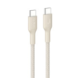 Belkin BoostCharge USB-C®️ 至 USB-C 充電線 240W (1米) 沙色| 香港行貨