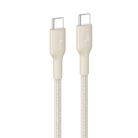 Belkin BoostCharge USB-C®️ 至 USB-C 充電線 240W (2米) 沙色| 香港行貨 Belkin BoostCharge USB-C®️ 至 USB-C 充電線 240W (2米) 沙色| 香港行貨