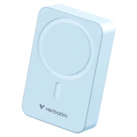 Verbatim Charge 'n' Go 20000mAh 磁吸無線流動充電池 (WPB20) | 藍色 | 香港行貨