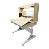 可移動多功能升降一體桌 - W105*D70*H57-79cm | 鍵盤放置櫃桶 | 高度可調 | 枱面傾角可調節 | 多場景適用