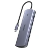 UNITEK D1113A 9合1 USB-C 擴展器|九合一擴充功能|超高畫質輸出 |超高速資料傳輸