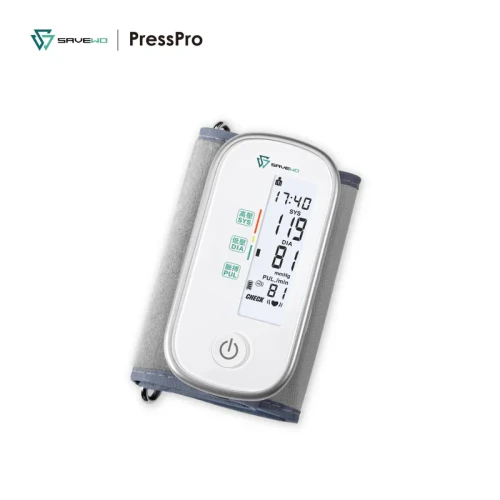 SAVEWO PressPro 醫療級充電式智能血壓計 (一體化臂帶式) B51|一體化上臂式設計|醫療級高準確度|高血壓分級提示|香港行貨