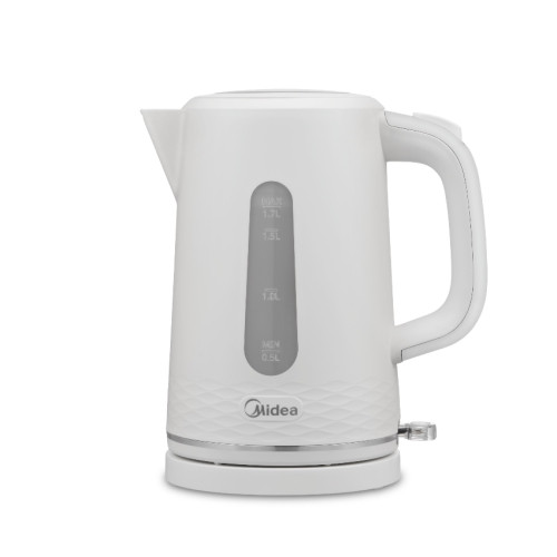 美的 Midea  MKS1726JW 1.7公升電熱水壺 | 透明水位設計|食品級塑料材質|蒸氣感應自動斷電|香港行貨
