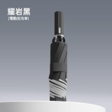 輕便智能電動傘 | 一鍵開收自動遮 | 折疊雨傘（耀岩黑）