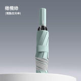輕便智能電動傘 | 一鍵開收自動遮 | 折疊雨傘（橄欖綠）