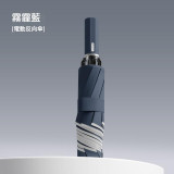 輕便智能電動傘 | 一鍵開收自動遮 | 折疊雨傘（霧霾藍）