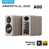EDIFIER - Edifier AirPulse A60 (WALNUT) 桌面型Hi-Fi喇叭