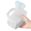 Silver Force 女式尿壺 1000ml｜防漏帶蓋接尿壺 臥床輪椅長者護理小便壺 (女士)