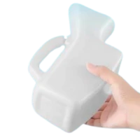 Silver Force 女式尿壺 1000ml｜防漏帶蓋接尿壺 臥床輪椅長者護理小便壺 (女士)