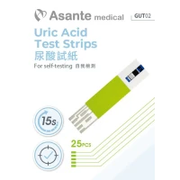 Asante 尿酸試紙(25張) | GUT02用 | 香港行貨