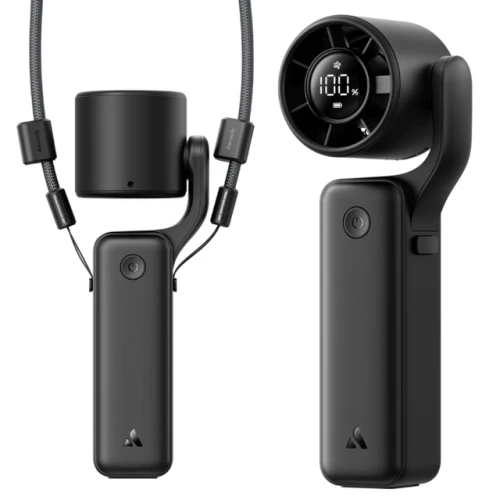 Aecooly Pocket 02 Air Gimbal PF04 多合一旋轉高速風扇 黑色 | 香港行貨 十八個月保養