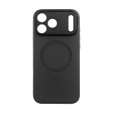 APEXEL 素皮紋磁吸全包手機鏡頭專用殼 - iPhone17 ProMax | 可磁吸充電 | 手機鏡頭專用 | 素皮質感背蓋防刮耐磨