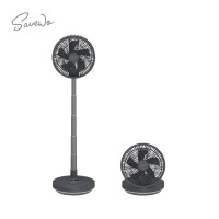 SAVEWO AirFlow Teleo 無線伸縮式折疊風扇 - 玄鐵灰 | 伸縮自在44cm-92cm | 8檔風速調節 | 高達20小時續航 | 香港行貨 SAVEWO AirFlow Teleo 無線伸縮式折疊風扇 - 玄鐵灰 | 伸縮自在44cm-92cm | 8檔風速調節 | 高達20小時續航 | 香港行貨