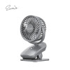 SAVEWO AirFlow 多功能磁吸萬用扇 - 灰色 | 磁吸底座＋夾扇功能 | 內建5000mAh電池 | 無段風速調節 | 香港行貨