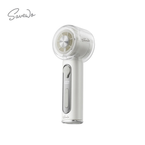 SAVEWO AirFlow 便攜式冰感水霧風扇 CMF1 - 香草白 | 水霧模式瞬間降溫 -12° | 最長約10小時使用 | 香港行貨