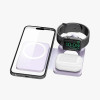 EGO 3in1 MAGPAD2 Magsafe 充電器 - 紫色 | 無線充電板 | 無線充電座 | 磁吸無線摺疊充電板 | 香港行貨