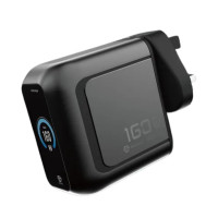 SAVEWO UniCharge 160W GaN 高功率智能充電器 - 黑色 | 摺疊式插頭 | 彩色大螢幕實時監控 | AI 智能控制防過熱 | 香港行貨 SAVEWO UniCharge 160W GaN 高功率智能充電器 - 黑色 | 摺疊式插頭 | 彩色大螢幕實時監控 | AI 智能控制防過熱 | 香港行貨