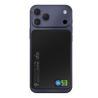 EGO M17Air MagPower 6 @ QI2.2 10000mAh Powerbank - 黑色 | 全球最細 30W PD & Qi2.2 認證外置電 | 石墨烯散熱 | 158g 超輕最薄 | 香港行貨