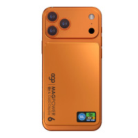 EGO M17Air MagPower 6 @ QI2.2 10000mAh Powerbank - 橙色 | 全球最細 30W PD & Qi2.2 認證外置電 | 石墨烯散熱 | 158g 超輕最薄 | 香港行貨