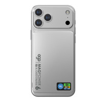 EGO M17Air MagPower 6 @ QI2.2 10000mAh Powerbank - 銀色 | 全球最細 30W PD & Qi2.2 認證外置電 | 石墨烯散熱 | 158g 超輕最薄 | 香港行貨